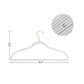 30 Pack Non-Slip Velvet Hangers with Swivel Hooks FredCo