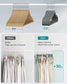 30-Pack Velvet Clothes Hangers Gray FredCo