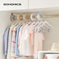 30 Packs Baby Hangers with Clips FredCo