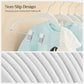 30 Packs Baby Hangers with Clips FredCo