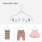 30 Packs Baby Hangers with Clips FredCo