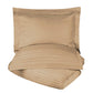 300-Thread Count 100% Egyptian Cotton Soft Striped Duvet Cover Set FredCo