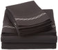 3000 Series Wrinkle Resistant Cloud Embroidered Sheet Set FredCo