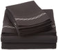 3000 Series Wrinkle Resistant Cloud Embroidered Sheet Set FredCo