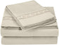 3000 Series Wrinkle Resistant Elegant Embroidered Sheet Set FredCo