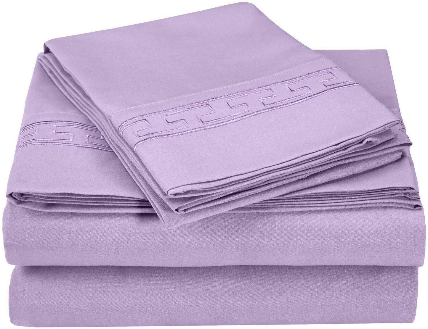 3000 Series Wrinkle Resistant Elegant Embroidered Sheet Set FredCo