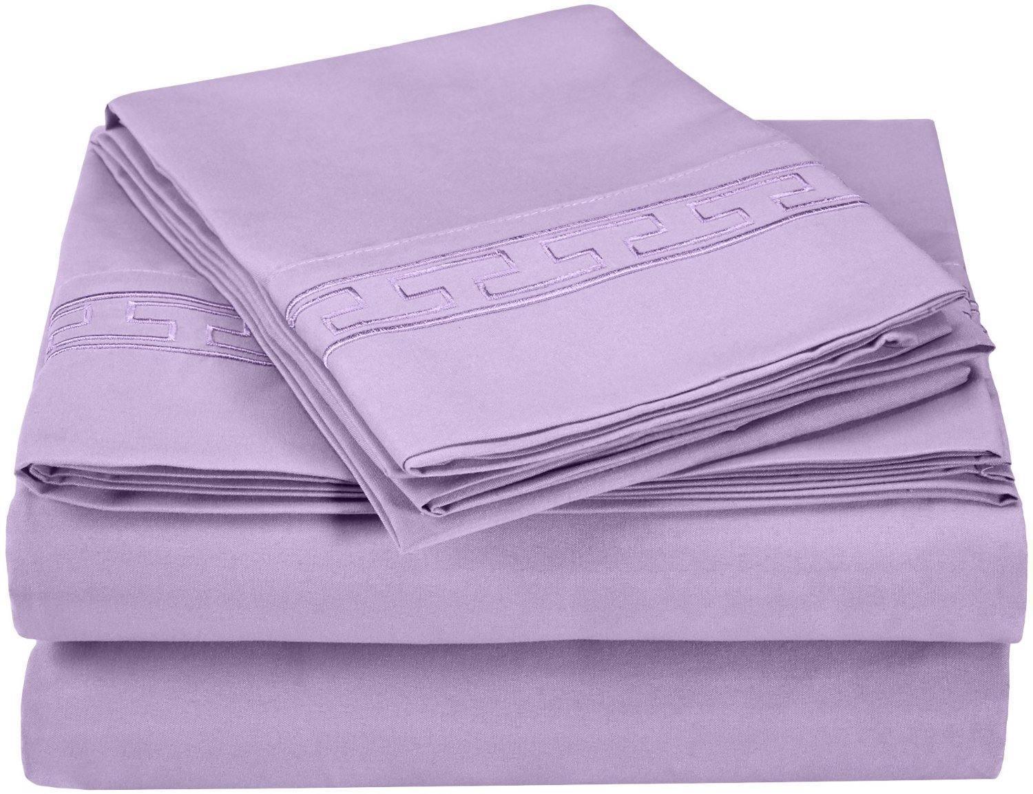 3000 Series Wrinkle Resistant Elegant Embroidered Sheet Set FredCo