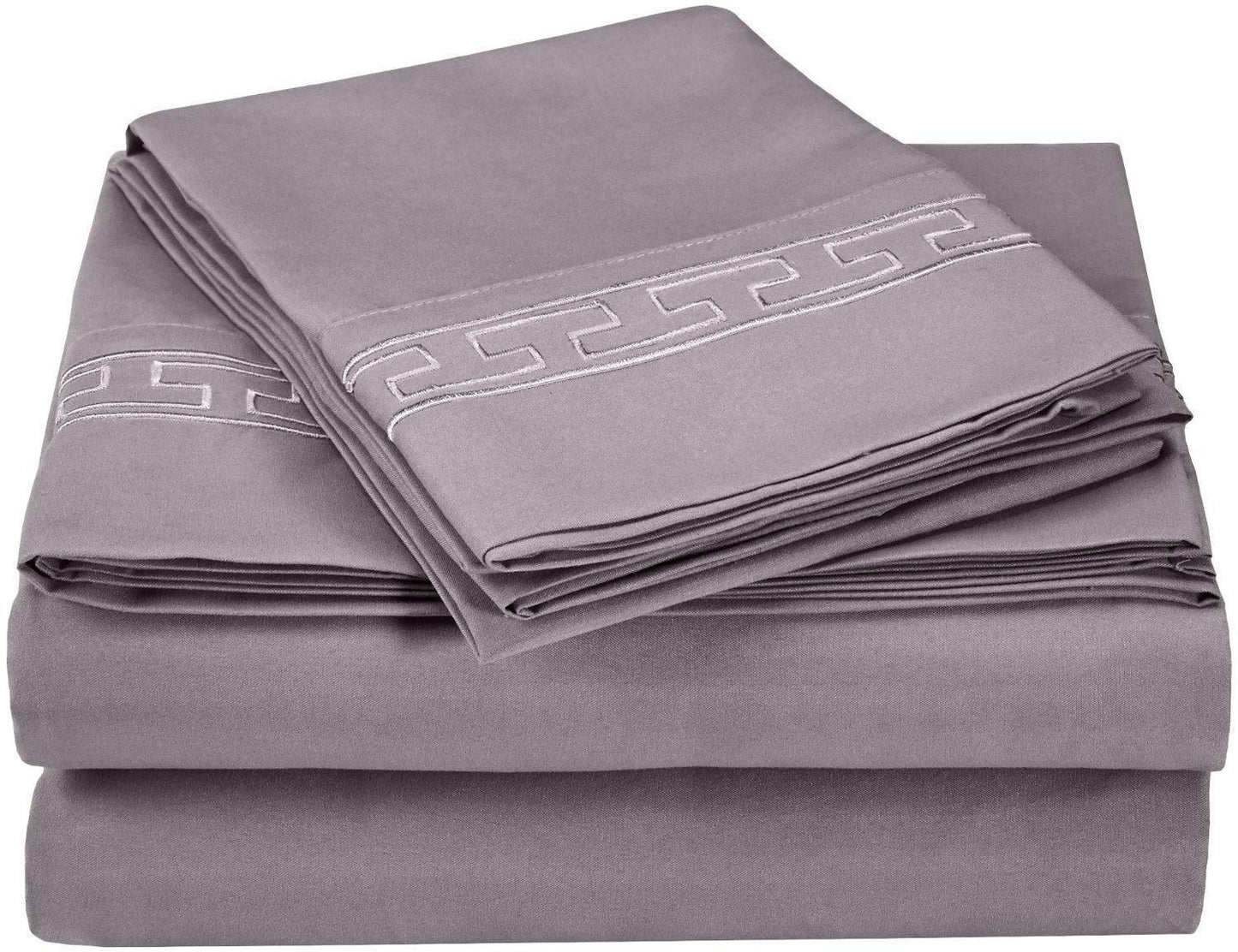 3000 Series Wrinkle Resistant Elegant Embroidered Sheet Set FredCo