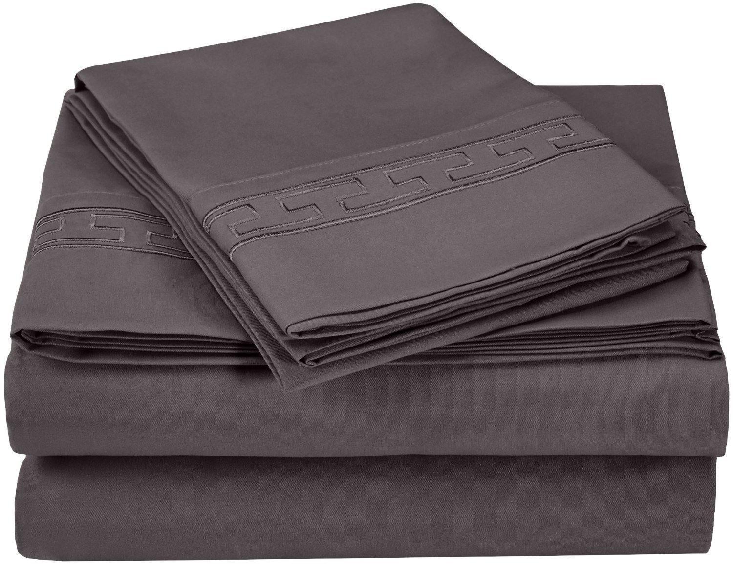 3000 Series Wrinkle Resistant Elegant Embroidered Sheet Set FredCo