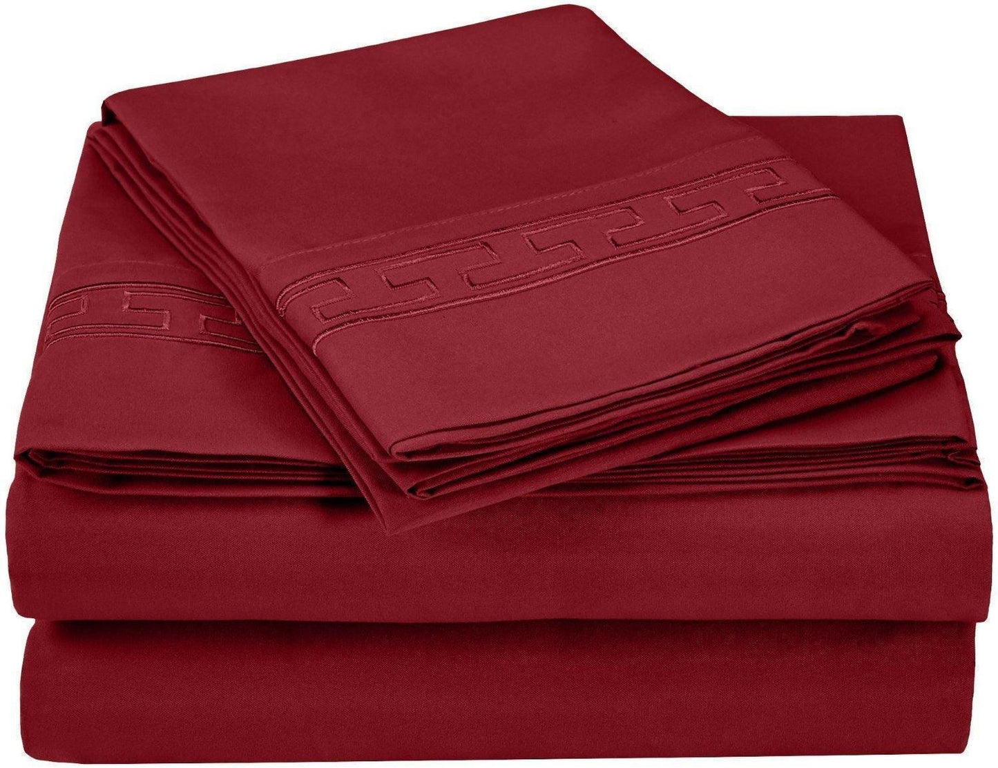 3000 Series Wrinkle Resistant Elegant Embroidered Sheet Set FredCo