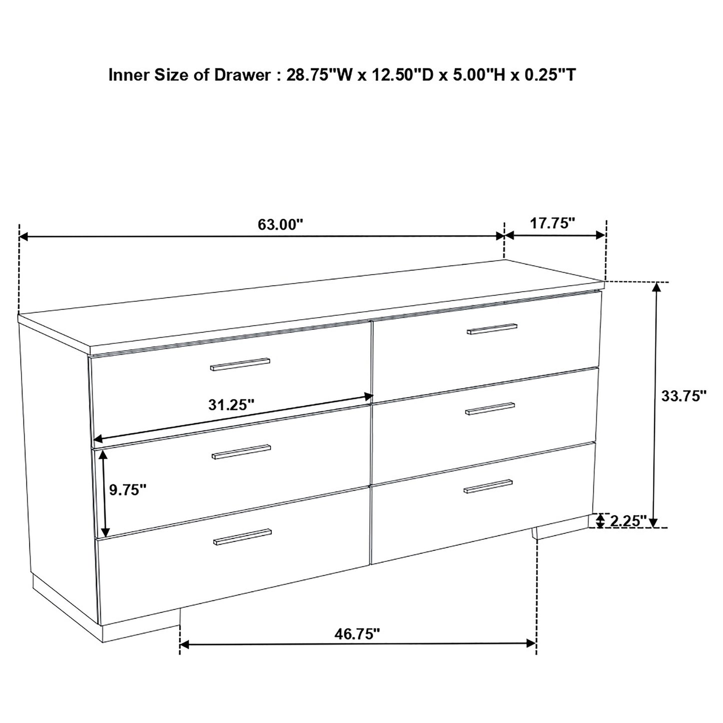 Jeremaine 4-piece California King Bedroom Set White