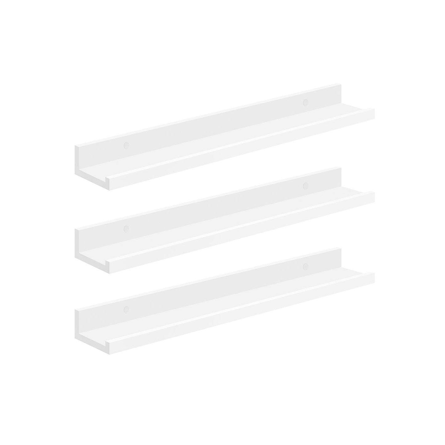 31.5” Wide Floating Shelves Set of 3 FredCo