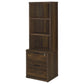 Westpark 3-piece Queen Bedroom Set Bookcase Headboard Pine