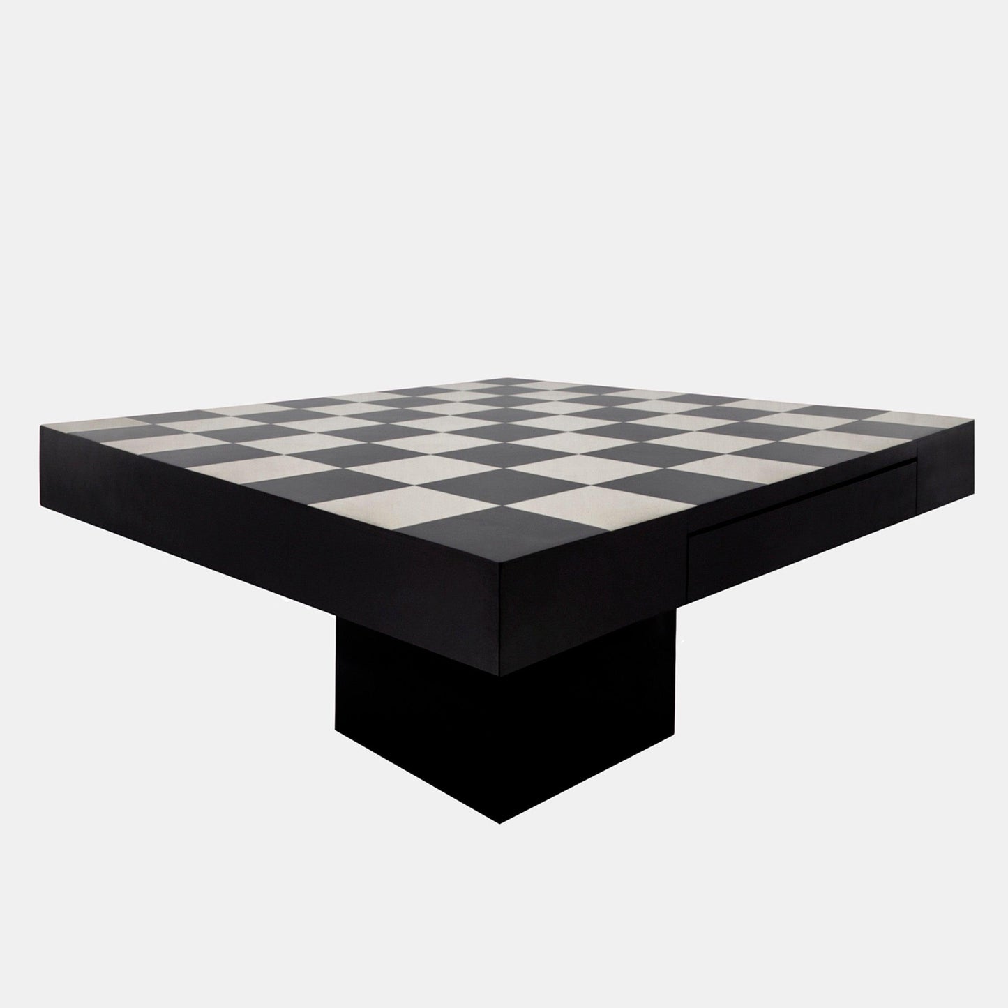 32 x 32 Black/White Chess Board Game Table 15683 Sagebrook Home FredCo