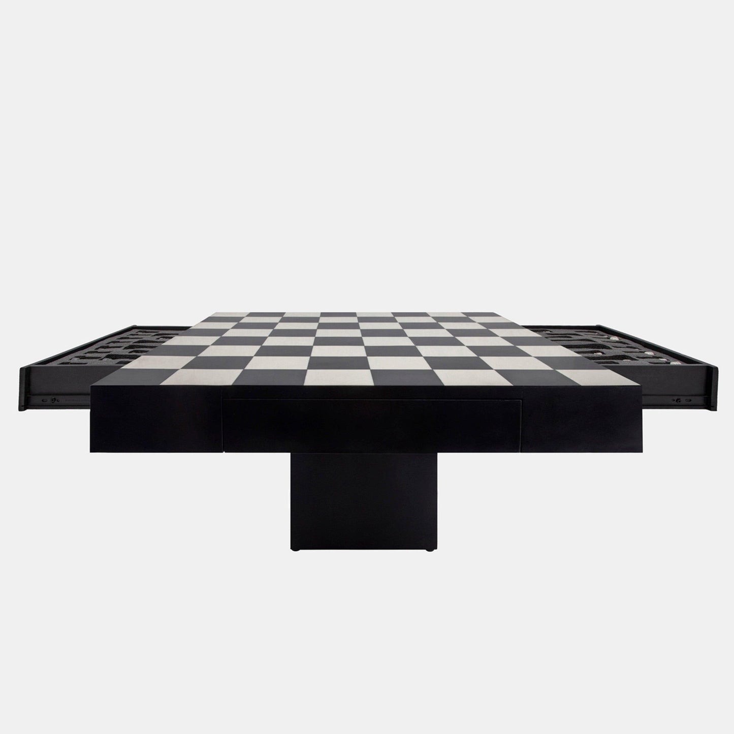 32 x 32 Black/White Chess Board Game Table 15683 Sagebrook Home FredCo