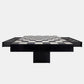 32 x 32 Black/White Chess Board Game Table 15683 Sagebrook Home FredCo