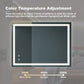 32x24inch Bathroom Led Classy Vanity Mirror with focused backplane FredCo