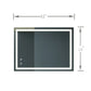 32x24inch Bathroom Led Classy Vanity Mirror with focused backplane FredCo