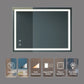 32x24inch Bathroom Led Classy Vanity Mirror with focused backplane FredCo
