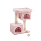 33.1" Tall Cat Tree with Scratching Posts Jelly Pink FredCo