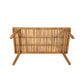 69' Acacia Wood Outdoor Dining Table with Slatted Top, 300 lbs Weight Capacity, Ideal for Patio & Garden Gatherings, Natural Color FredCo