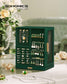 360° Rotating Jewellery Box Green FredCo