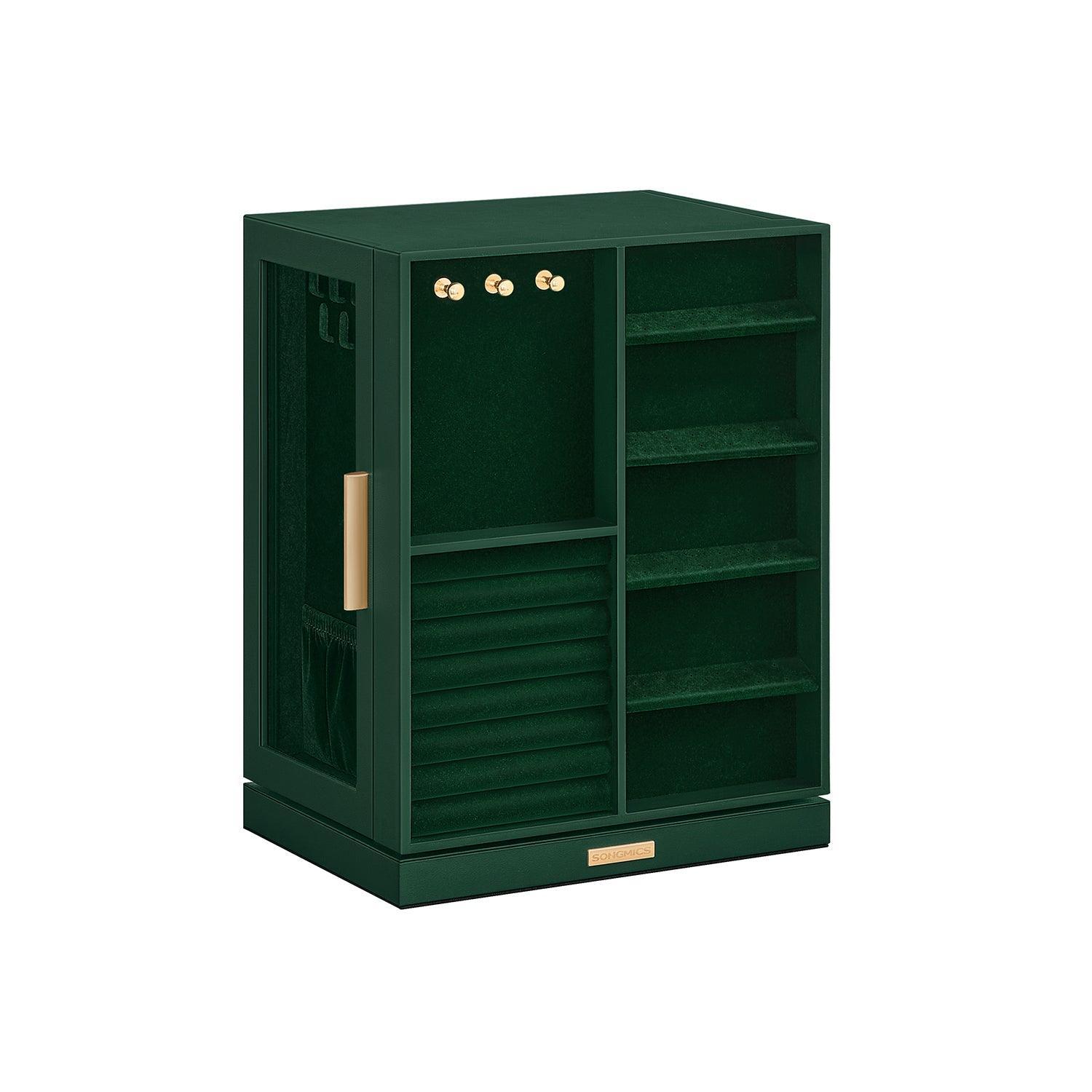 360° Rotating Jewellery Box Green FredCo