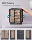 360° Rotating Jewellery Box Grey FredCo