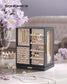 360° Rotating Jewellery Box Grey FredCo