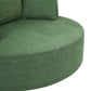 360° Swivel Chair Accent Barrel Chair Swivel Round Sofa Chair Green FredCo