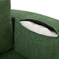 360° Swivel Chair Accent Barrel Chair Swivel Round Sofa Chair Green FredCo