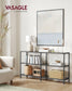 39.4'' Console Table with 3 Shelves FredCo