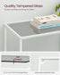 39.4 Inch Console Table with 3 Shelves FredCo