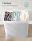39.6 Gallons Laundry Hamper with Lid FredCo