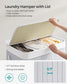 39.6 Gallons Laundry Hamper with Lid FredCo