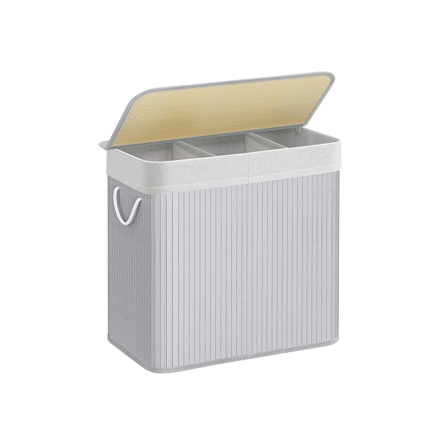 39.6 Gallons Laundry Hamper with Lid FredCo