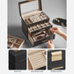 4-Layer Jewelry Box with Glass Lid FredCo