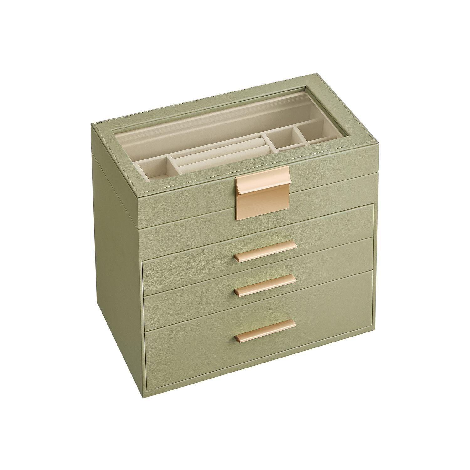 4-Layer Jewelry Organizer Green FredCo