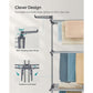 4-Tier Clothes Drying Rack Stand FredCo