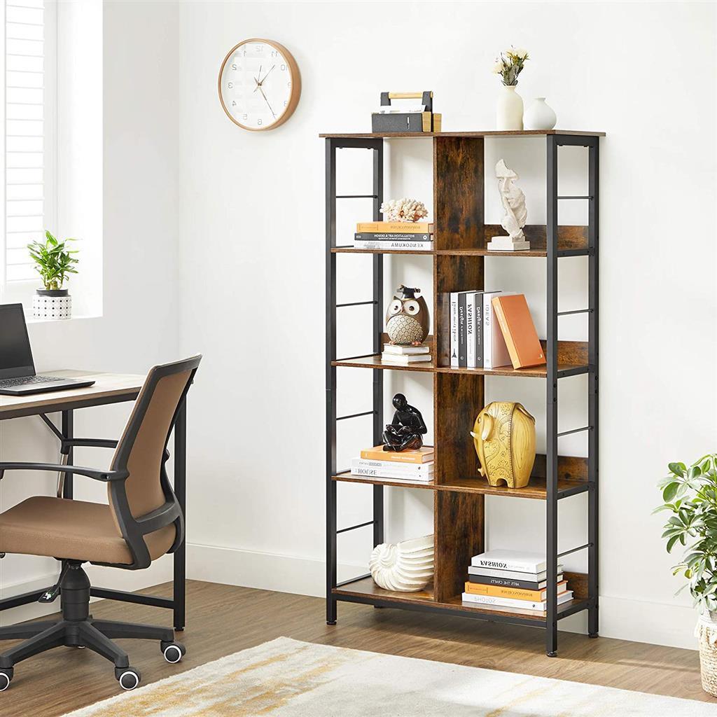 4 Tier Industrial Bookshelf FredCo