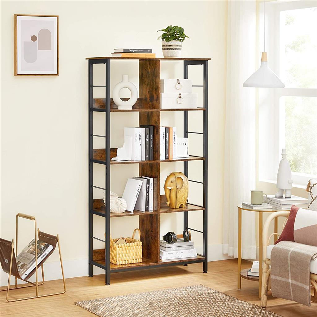 4 Tier Industrial Bookshelf FredCo