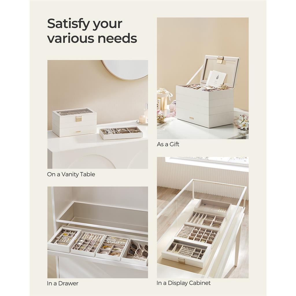 4-Tier Jewelry Tray FredCo