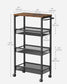 4-Tier Rolling Cart FredCo
