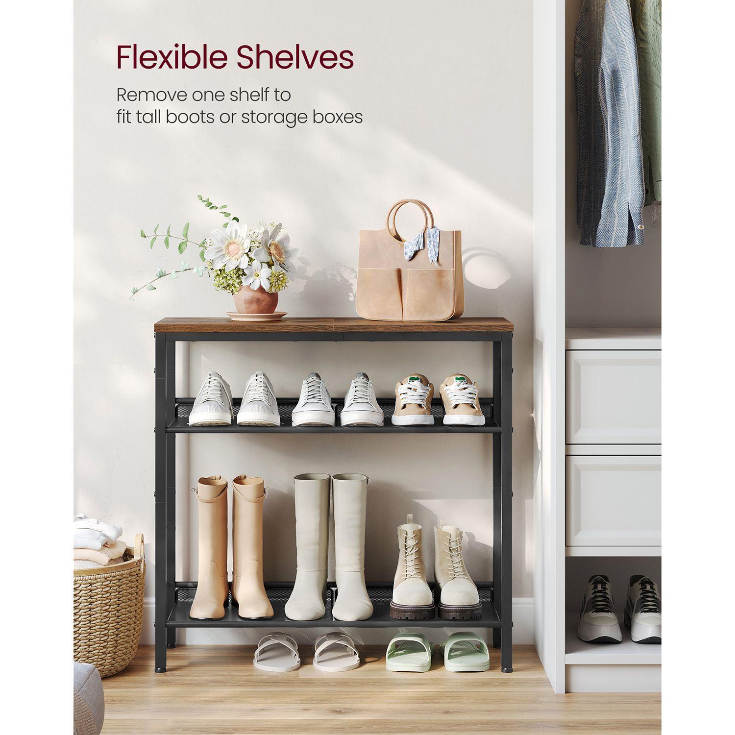 4-Tier Shoe Rack FredCo