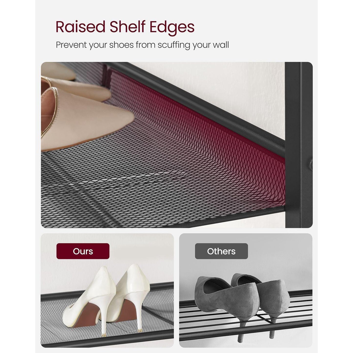 4-Tier Shoe Rack FredCo