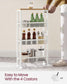 4-Tier Storage Cart 5.1" Deep FredCo
