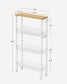 4-Tier Storage Cart 5.1" Deep FredCo