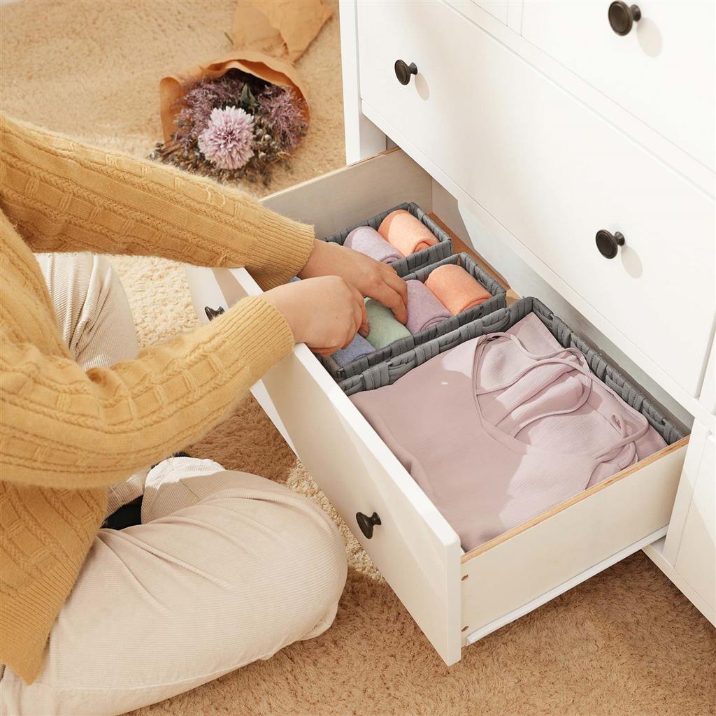4 Woven Drawer Organizers FredCo