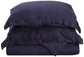 400-Thread Count 100% Egyptian Cotton Elegant Solid Duvet Cover Set FredCo