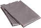 400-Thread Count 100% Egyptian Cotton Elegant Solid Pillowcase Set FredCo